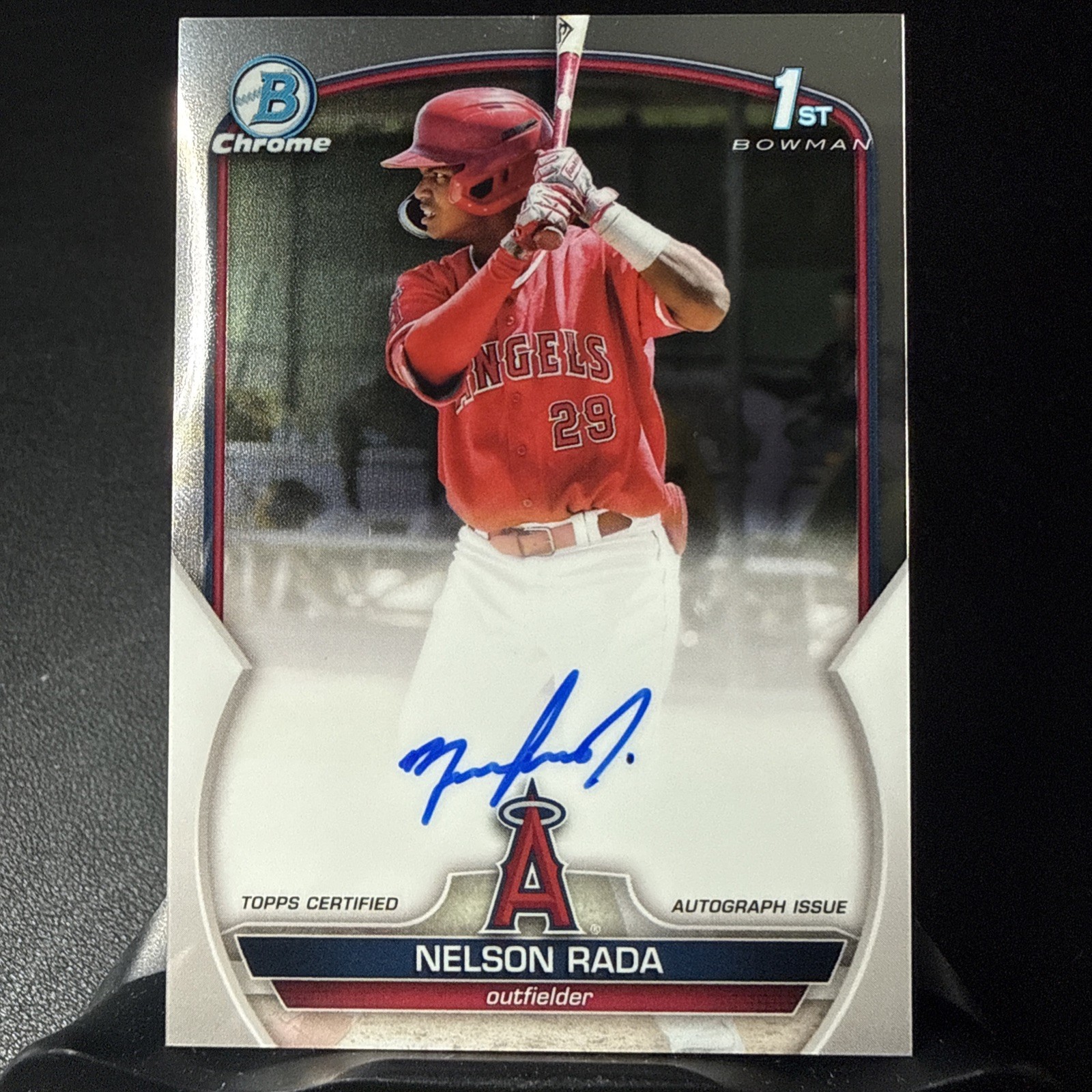 2023 Bowman - Chrome Prospect Autographs Nelson Rada #CPA-NR (AU, RC)