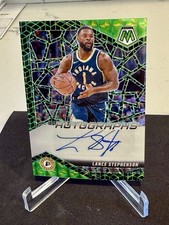 2024-25 Panini Mosaic Lance Stephenson Autographs Mosaic Spectris  FOTL #/5