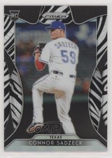 2019 Panini Prizm Tier III Zebra Prizm 56/99 Connor Sadzeck #292 09wc