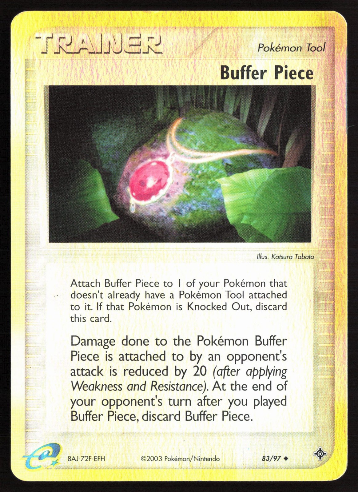 Pokemon Buffer Piece Reverse Holo EX Dragon 83/97 MP