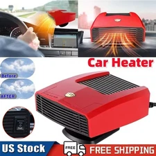 1200W Heater Portable Heating Cooling Fan Defroster Demister for Car Truck 12V