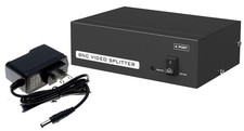 1 In 4 Out 1080p 4K BNC Video Splitter For HD Camera Input Analog Video Input