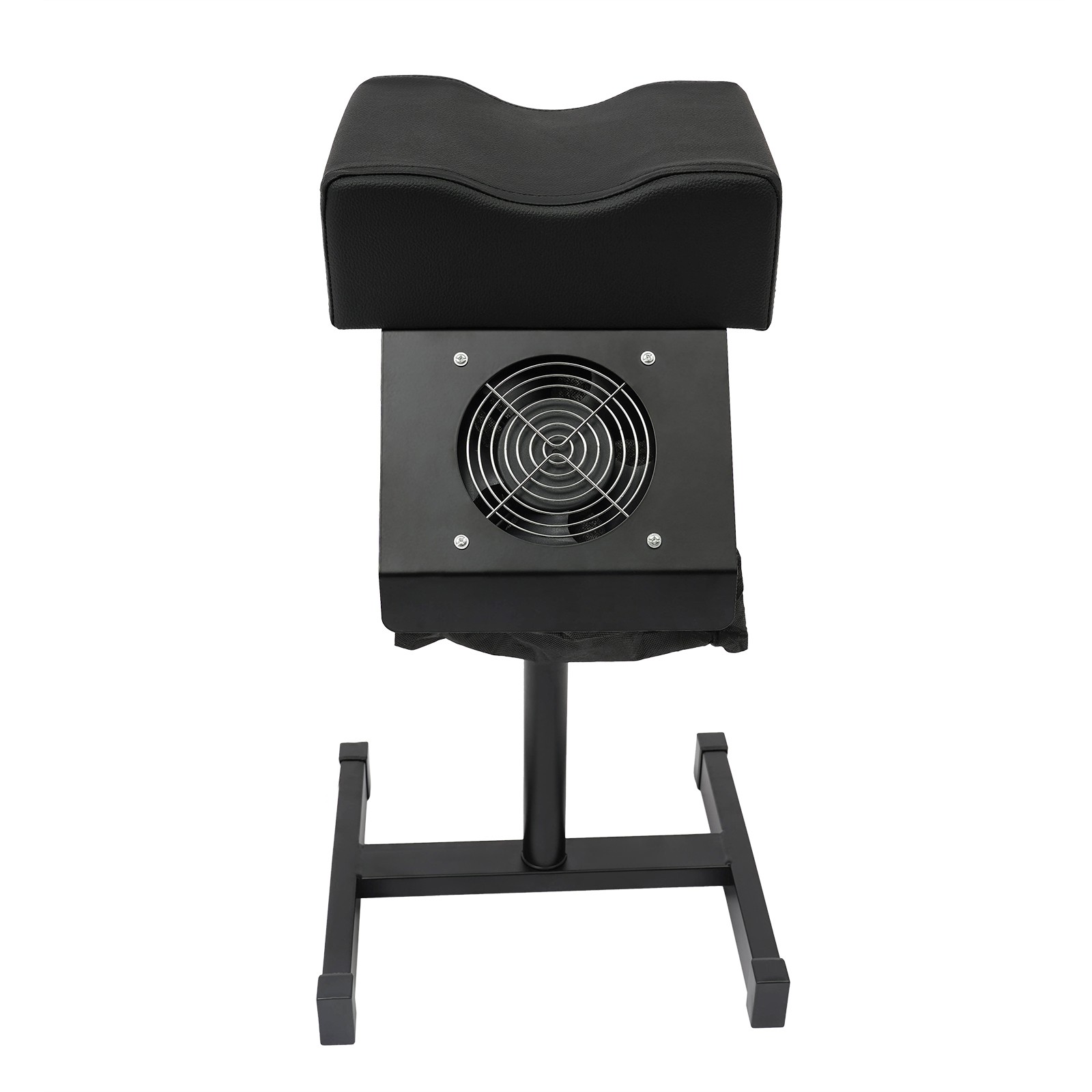 Pedicure Stool Chair Beauty Salon Lift Stool Footrest Nail Bench W/Cleaning Fan