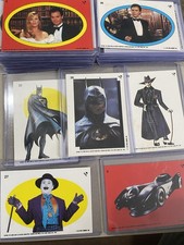 1989 Topps Batman Movie Stickers lot of 30