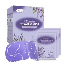 20 Packs Steam Eye Masks for Eyes, Warm Compress Eye Mask, Self Heating Eye Mas