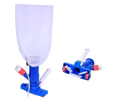Pool Spa Jet Vacuum Cleaner w/Brush for Frame Above Ground/Inflatable Pools, ...