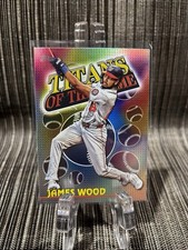 2026 Topps Titans of the Game #TOG-15 James Wood Washington Nationals Insert