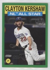 2021 Topps 1986 All-Star Baseball Target Green Clayton Kershaw #86AS46 0nr3