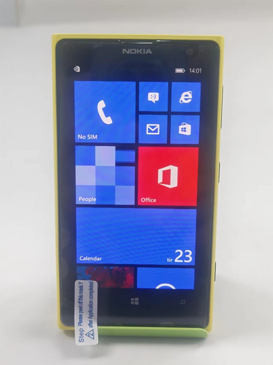 Nokia Lumia 1020 Yellow 32 GB Cell Phones & Smartphones for sale