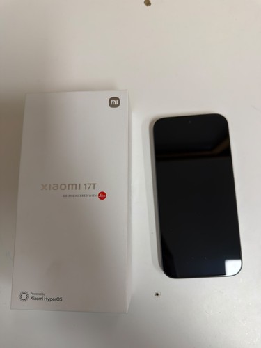 Smartphone Xiaomi 17T 5G 12+256GB Dual sim 6,59'' Nero Black Aperto mai Usato prezzo ebay