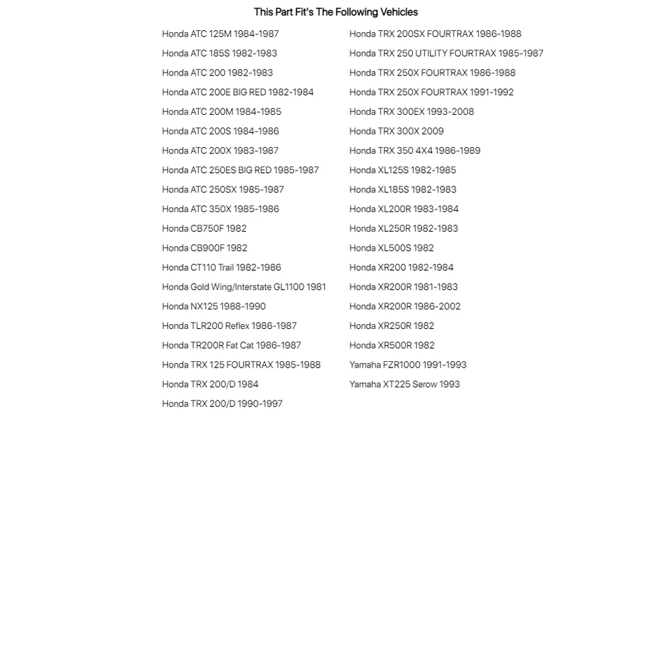 Bujía de resistencia NGK DR8ES-L para HONDA XL250R 1982-1983 Foto 3 de 3