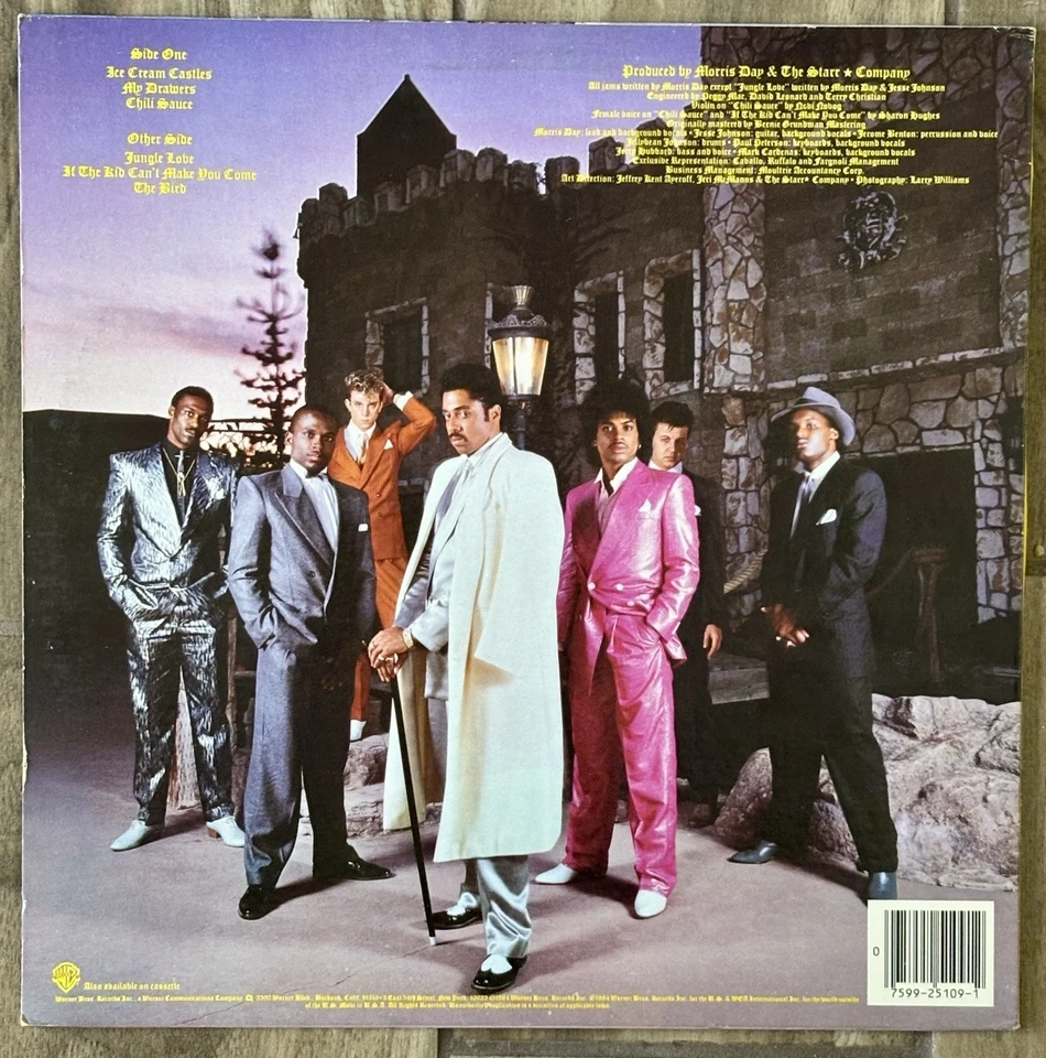 Vintage Vinyl LP The Time Ice Cream Castle OG Soul R&B Funk  NM PRINCE - Image 2 of 4