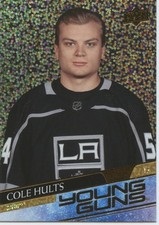2020-21 Upper Deck Young Guns Speckled Foil #724 Cole Hults - Rookie