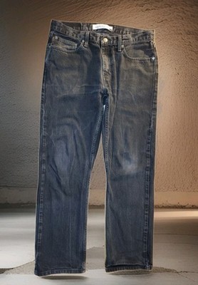 Tommy Hilfiger Brand Denim Jeans Mens 33x30 Black Classic Straight 2010