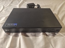 LG Blu-ray Disc DVD Player BP-155 Black With Remote TESTED