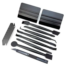  Vinyl Wrap for Cars Install Kit with Vinyl Scraper, 9mm Utility Knife & Kit a