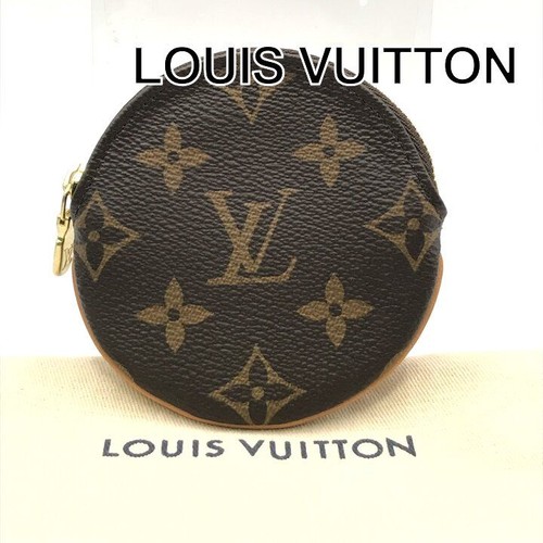 LOUIS VUITTON Monogram Porte Monnaie Rond Coin Case Round Wallet