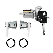 Ignition Switch Door Lock Cylinder Kit Fit 90-95 Ford F-150 F-250 F-350 Ranger