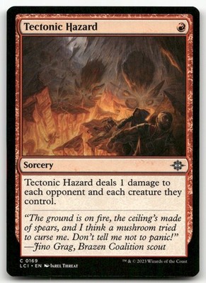 Tectonic Hazard #169 (NM) Lost Caverns of Ixalan LCI Magic MTG