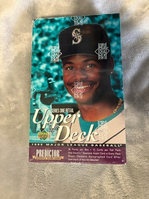 1995 Upper Deck Series 1 Factory Sealed Baseball Box 36 Packs