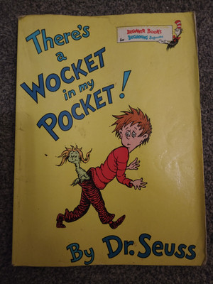 There's A Wocket In My Pocket: Dr Seuss (Rare1st UK Edition Collins Pback 1975)