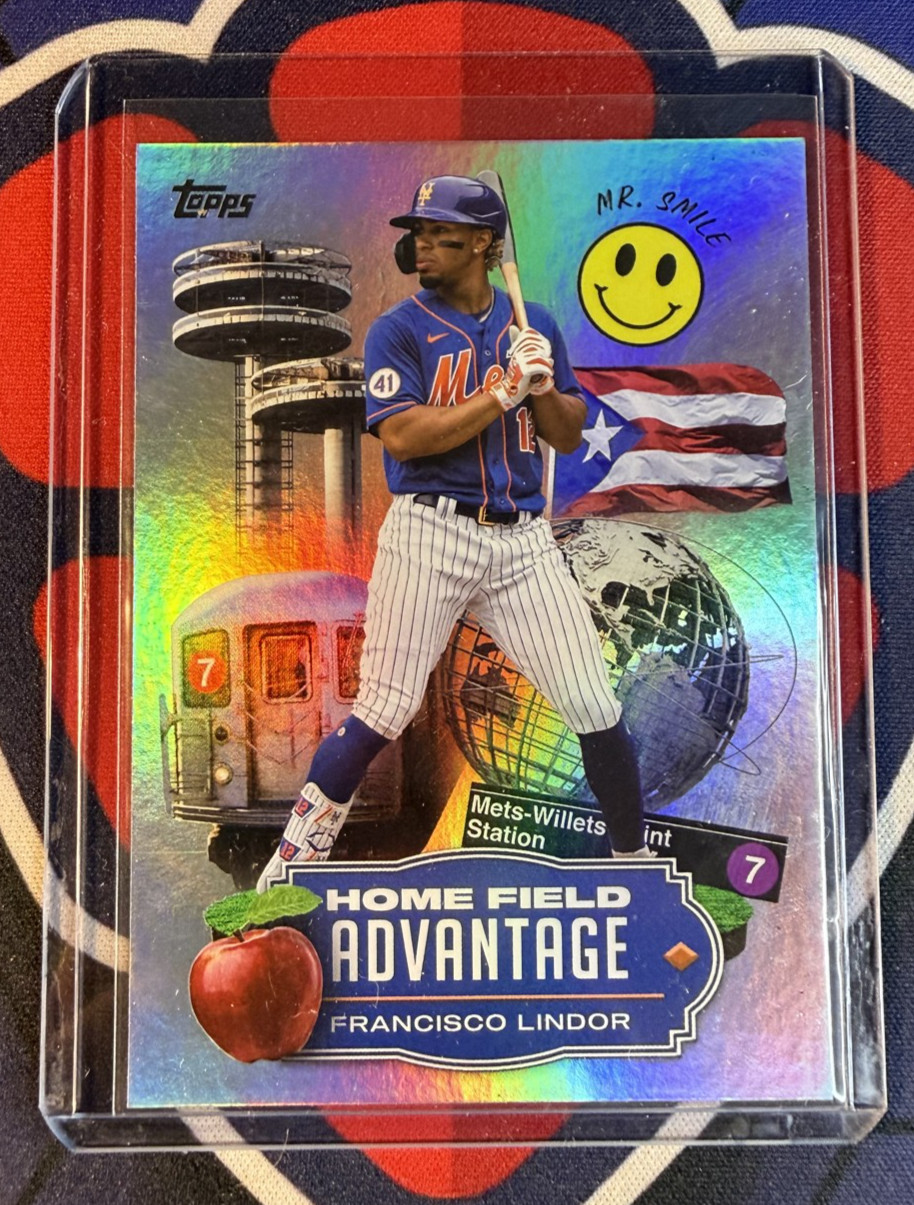 2023 Topps Series 1 - Home Field Advantage Francisco Lindor #HA-4 Case Hit