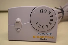 Biddeford TC11BA Electric Heating Blanket 4-Prong Auto Off Controller Cord