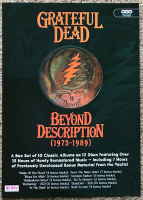 GRATEFUL DEAD - BEYOND DESCRIPTION 2004 Full page UK magazine ad