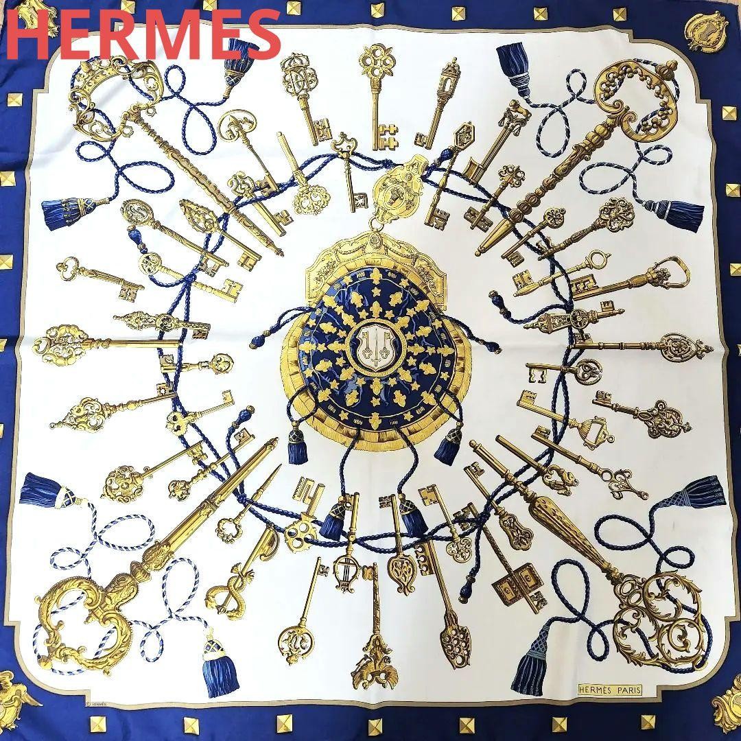Hermes Carre 90 Silk Scarf in Classic Design m1_0710