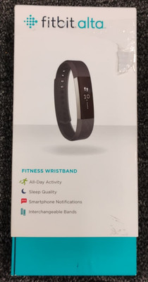 Fitbit Alta  Activity Tracker - Black - Slightly used , N5