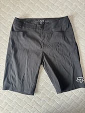 Fox Ranger Cycling Shorts Mens 34 Black MTB Trail Adjustable Waist Riding