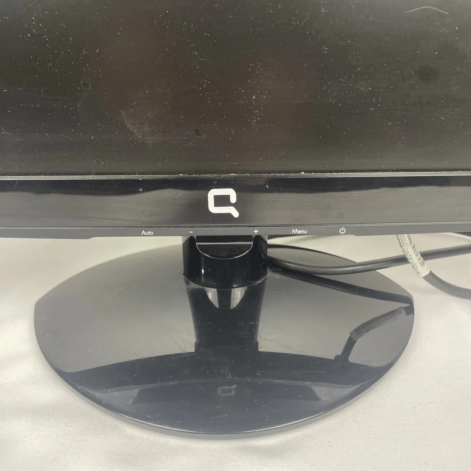 HP Compaq S1922a 18.5" LCD HD Black Widescreen Monitor ~Tested & Working WM767A - Image 4 of 4