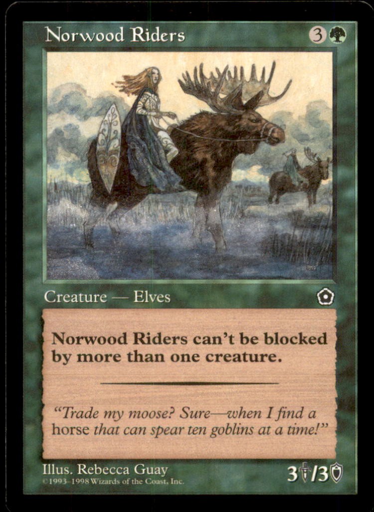 Norwood Riders LP Light Play Portal Second 2nd MTG [9540]