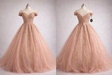 Pink dress size 16 womens- Brand Grace, perfect for prom, parties..