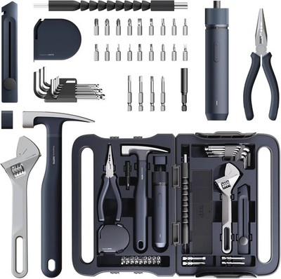 HOTO 40-Piece Tool Kit Household Essentials Electric Screwdriver set - 1919346