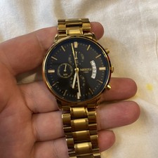 Couple Watches Quartz Waterproof 2309L Gold