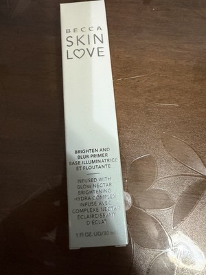 BECCA Skin Love Brighten & Blur Primer Base, Brightening, 1 fl oz / 30 mL