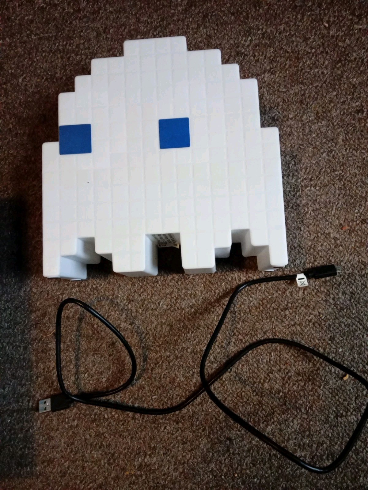 Pac Man Ghost Light Colour Changing Interacting Sound Nightlight Mood Lamp