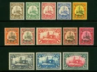 German Colonies - MARIANA ISLANDS 1901 Kaiser's YACHT set Sc# 17-29 mint MH