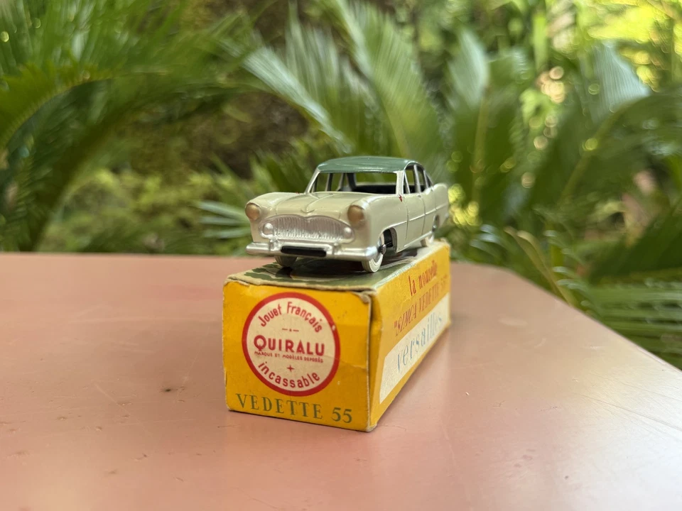 QUIRALU ancien SIMCA Vedette 55 Versailles neuf en boite Mint in Box No Dinky - Photo 2/4