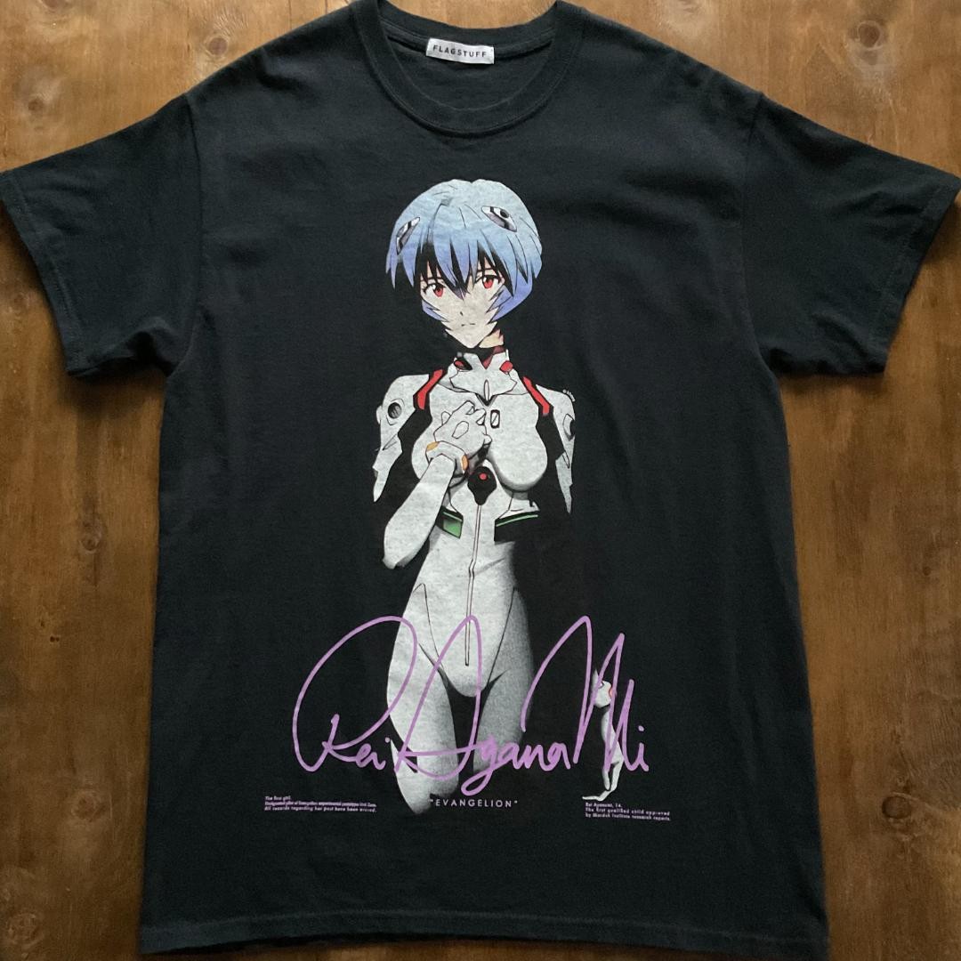 FLAGSTUFF × EVANGELION - REI AYANAMI - F-LAGSTUF-F x 'Evangelion' Rei Ayanami T-Shirts | Hypebeast