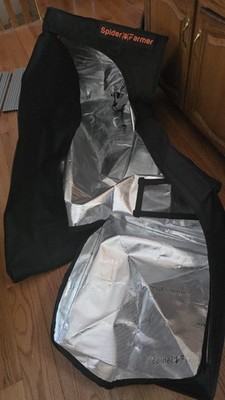 SpiderFarmer SF-1000 kit, grow tent + light