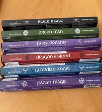6  X GORGEOUS AROMATIC INCENSE STICKS FROM ELEMENTS -