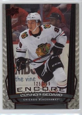 2025-26 Upper Deck Series 1 Encore Red 125/199 Connor Bedard #E-24 1p4g
