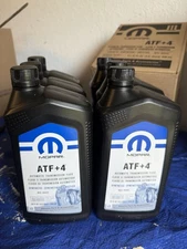 6 Mopar ATF+4 Automatic Transmission Fluid Case of  6 Quarts 68218057AC