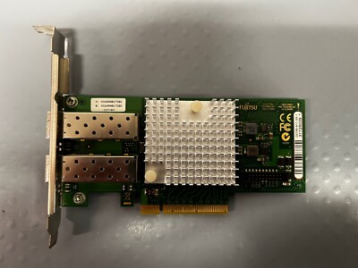Fujitsu 2 Port 10 Gb Ethernet PCIe D2755-A11 GS1 Full-profile with SFP+