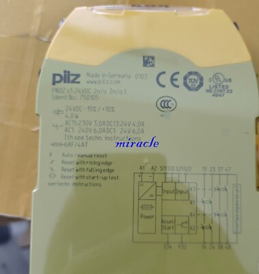 PNOZ S5 750105 1pc new pilz 750105 safety relay PNOZ S5 750105