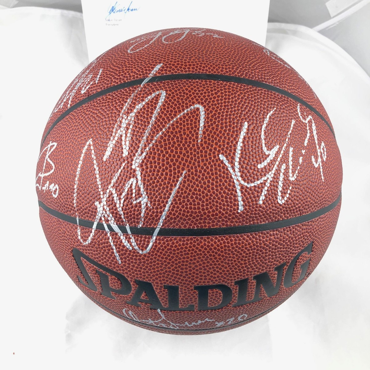 2005-2006 Phoenix Suns Team Signed Basketball PSA/DNA Autographed
