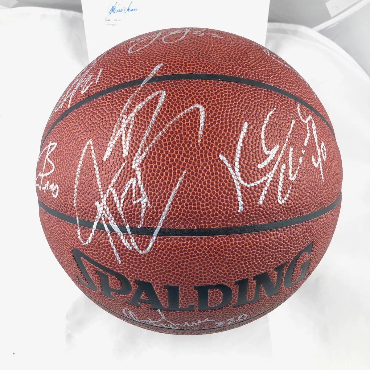 Steve Nash Signed Black NBA Basketball Psa Dna Coa Autographed Mavericks Suns