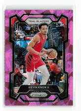 KEVIN KNOX II #203 2023-24 PANINI PRIZM TRAIL BLAZERS PINK ICE